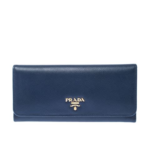 prada long wallet blue|prada wallet outlet.